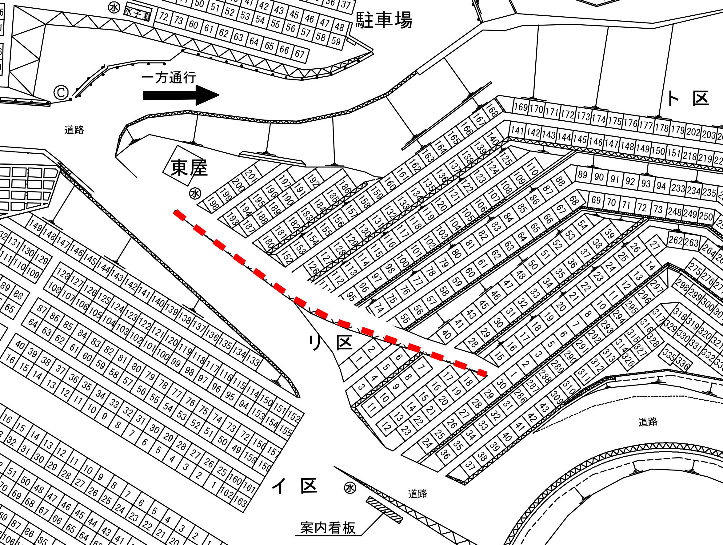 手すり設置箇所　地図